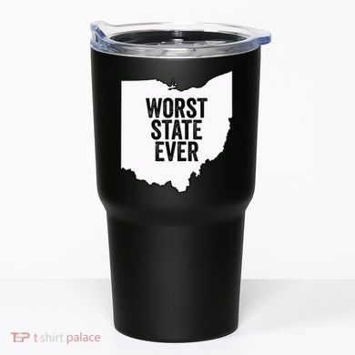 Worst State Ever, Ohio Sucks Gift Tumbler