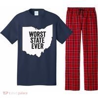Worst State Ever, Ohio Sucks Gift Pajama Set thumb 0