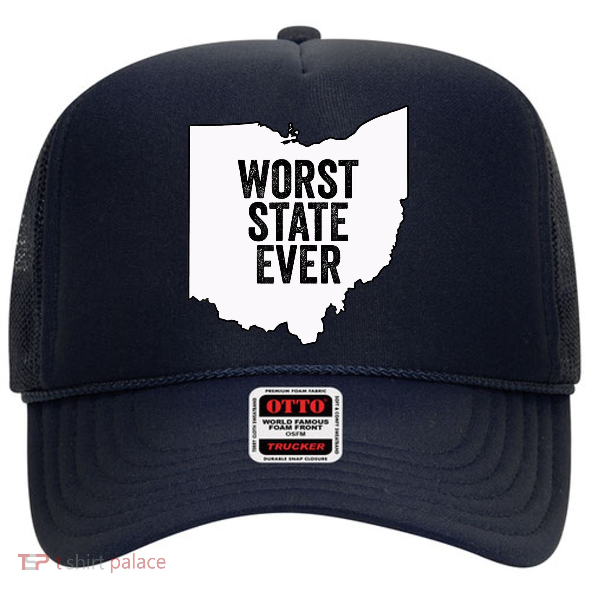 Worst State Ever, Ohio Sucks Gift Hat