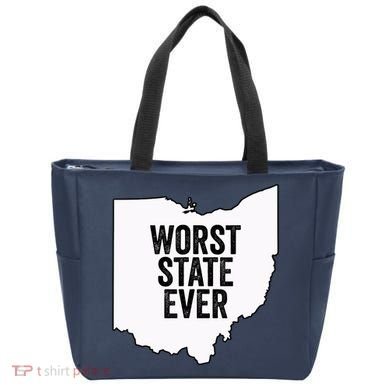 Worst State Ever, Ohio Sucks Gift Tote Bag