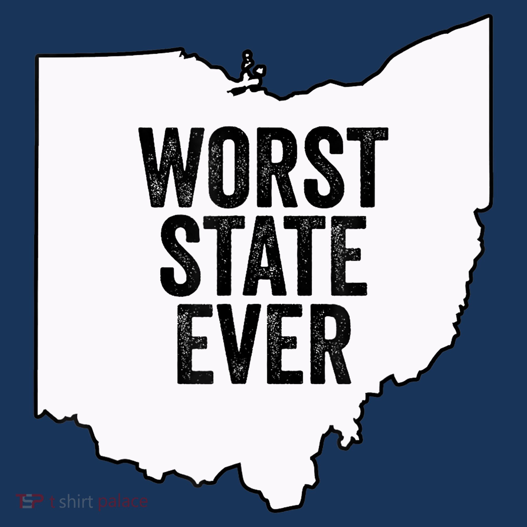 Worst State Ever, Ohio Sucks Gift Tote Bag