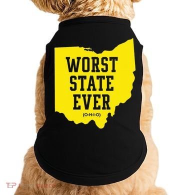 Worst State Ever Ohio Doggie Tank