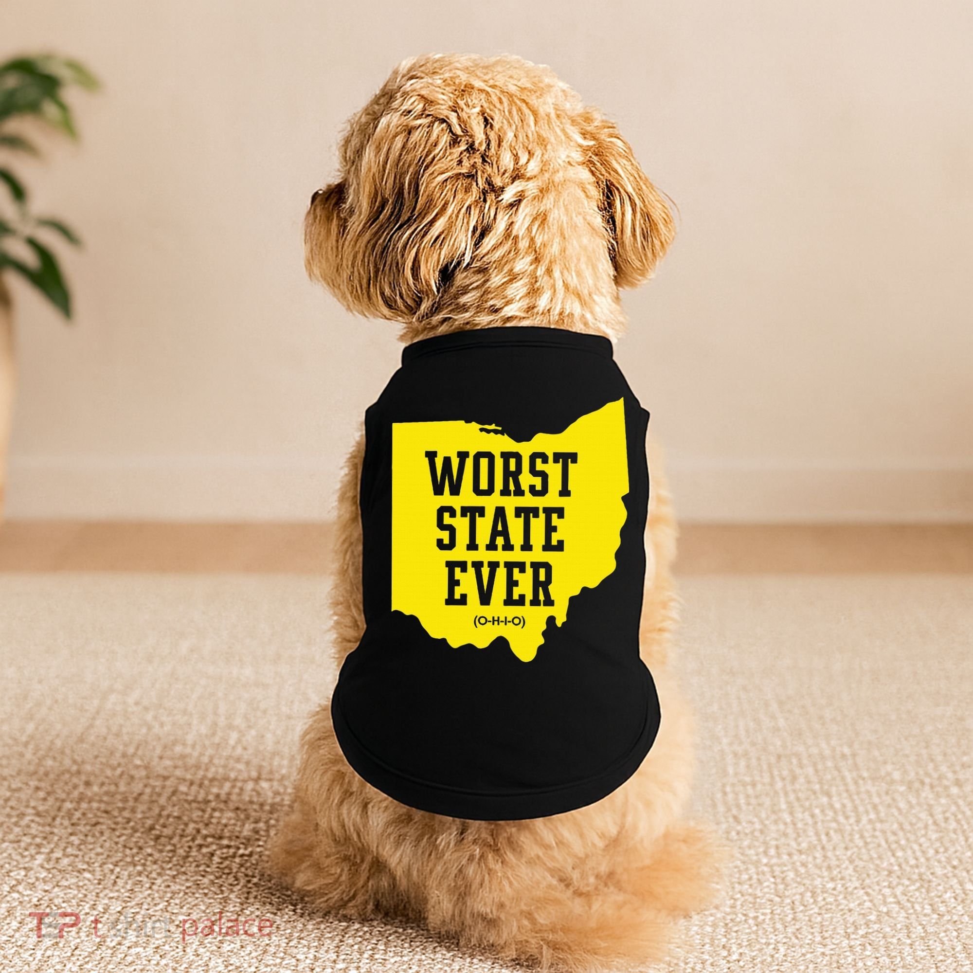 Worst State Ever Ohio Doggie Tank