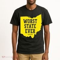 Worst State Ever Ohio Tall T-Shirt thumb 2
