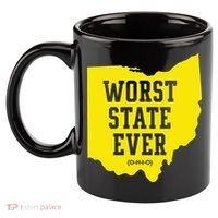 Worst State Ever Ohio 11oz C Handle Ceramic Mug thumb 2