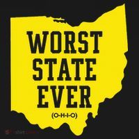Worst State Ever Ohio Women's Long Sleeve Flannel Pajama Set  thumb 2