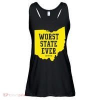 Worst State Ever Ohio Ladies Essential Flowy Tank thumb 0