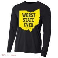 Worst State Ever Ohio Cooling Performance Long Sleeve Crew thumb 0