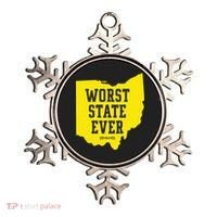 Worst State Ever Ohio Ornament thumb 0