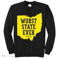 Worst State Ever Ohio Tall Sweatshirt thumb 0