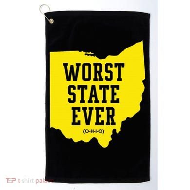 Worst State Ever Ohio Golf Towel