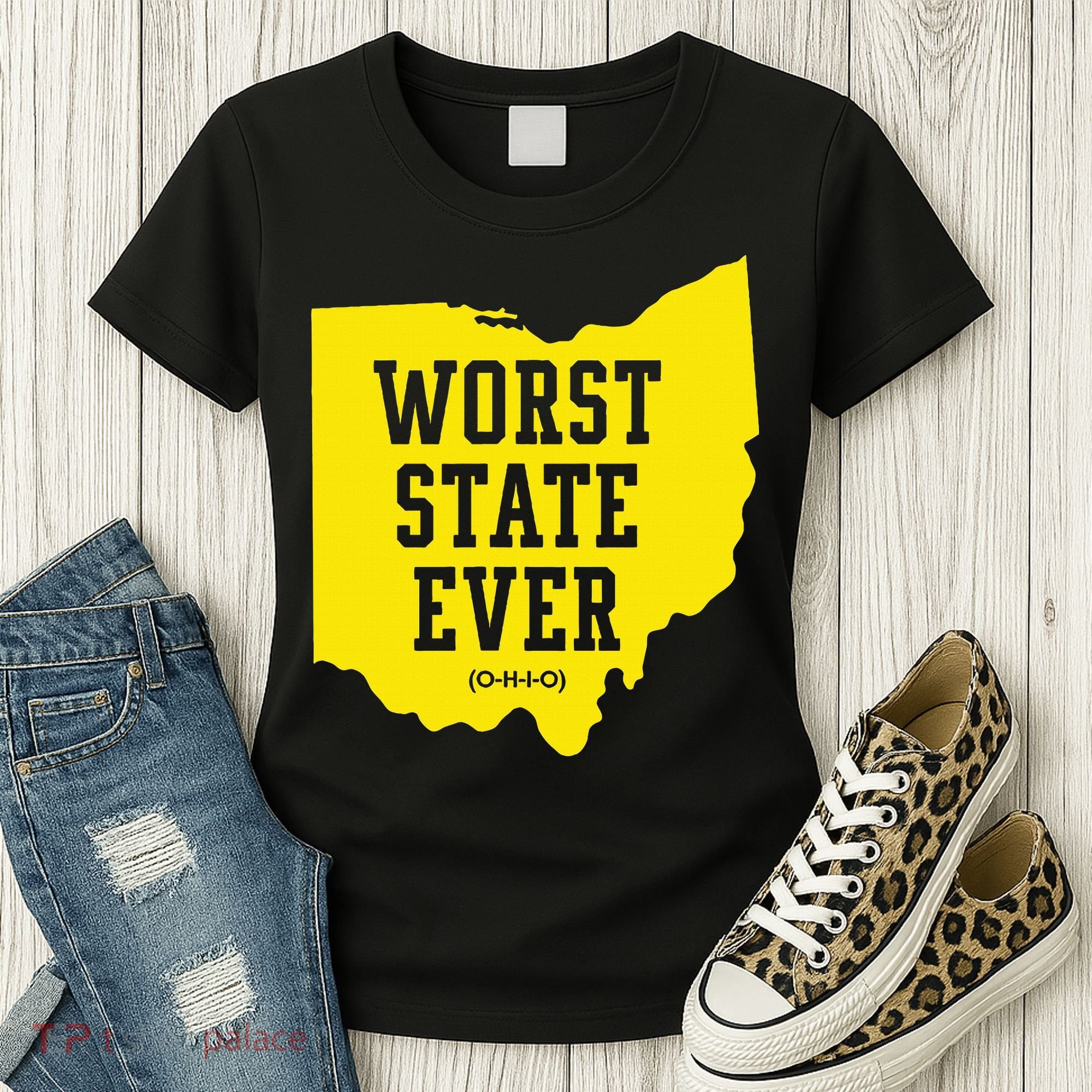 Worst State Ever Ohio Women's T-Shirt