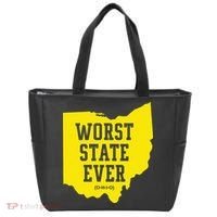 Worst State Ever Ohio Tote Bag thumb 0