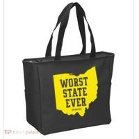 Worst State Ever Ohio Tote Bag thumb 2