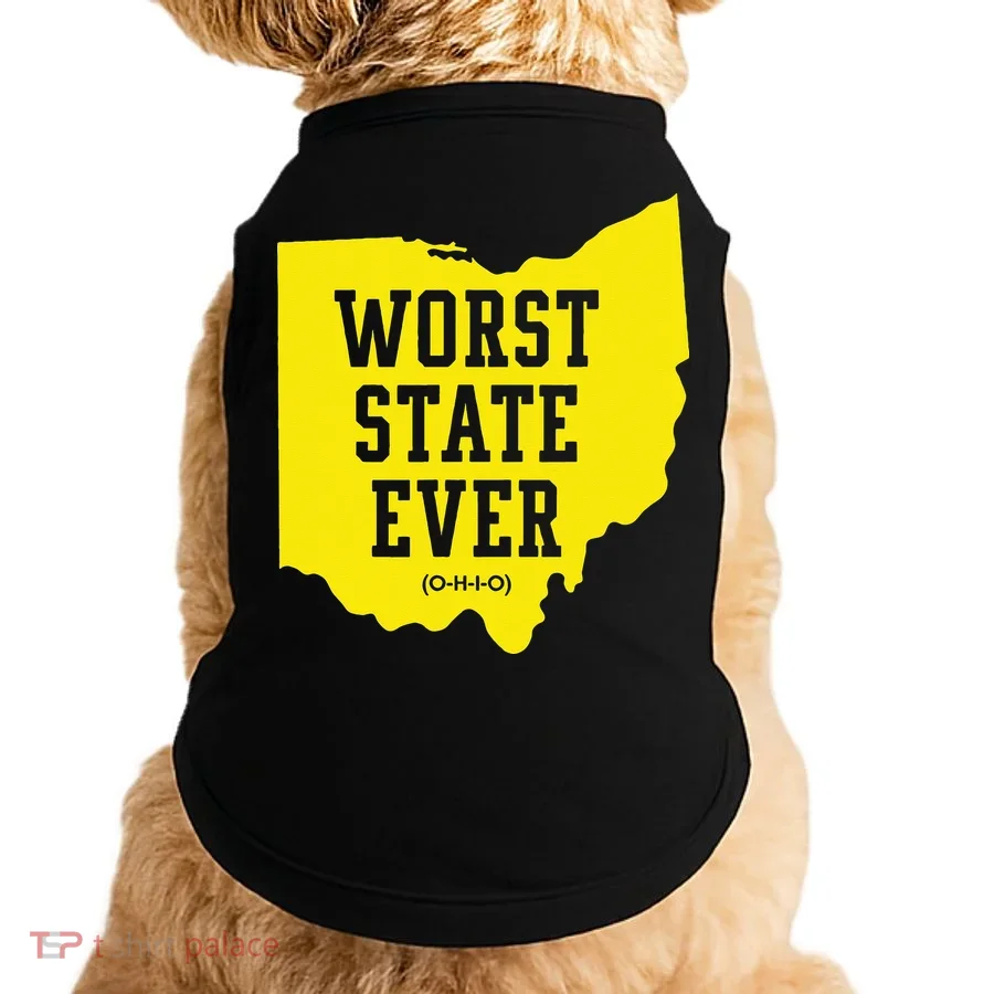 Worst State Ever Ohio Doggie Tank
