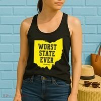 Worst State Ever Ohio Women's Tank Top thumb 2
