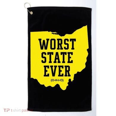 Worst State Ever Ohio Golf Towel
