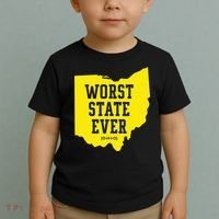 Worst State Ever Ohio Toddler T-Shirt thumb 2