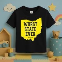 Worst State Ever Ohio Toddler T-Shirt thumb 3