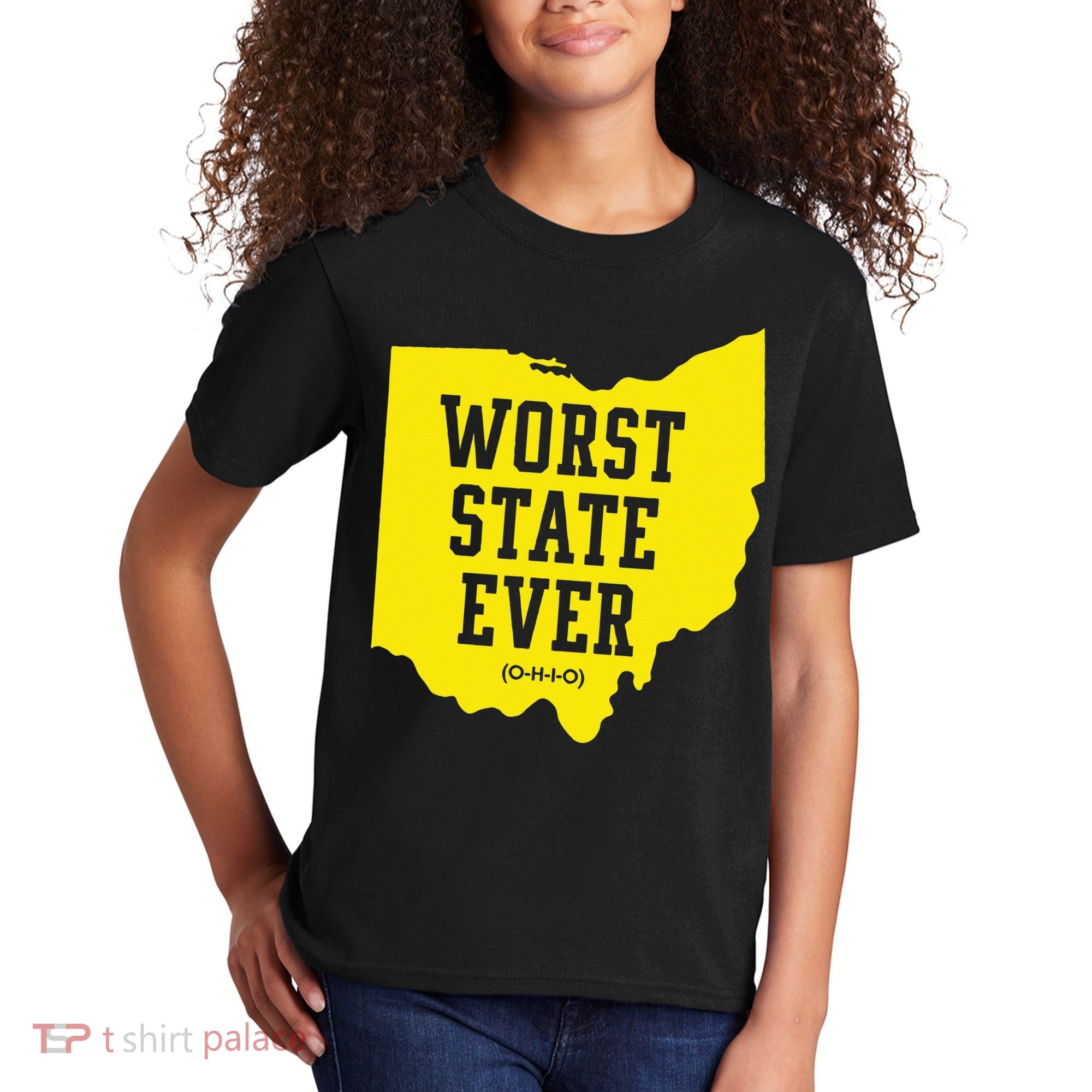 Worst State Ever Ohio Kids T-Shirt
