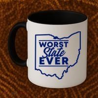 Worst State Ever Ohio Funny Gift Coffee Mug thumb 2