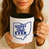 Worst State Ever Ohio Funny Gift Coffee Mug thumb 3