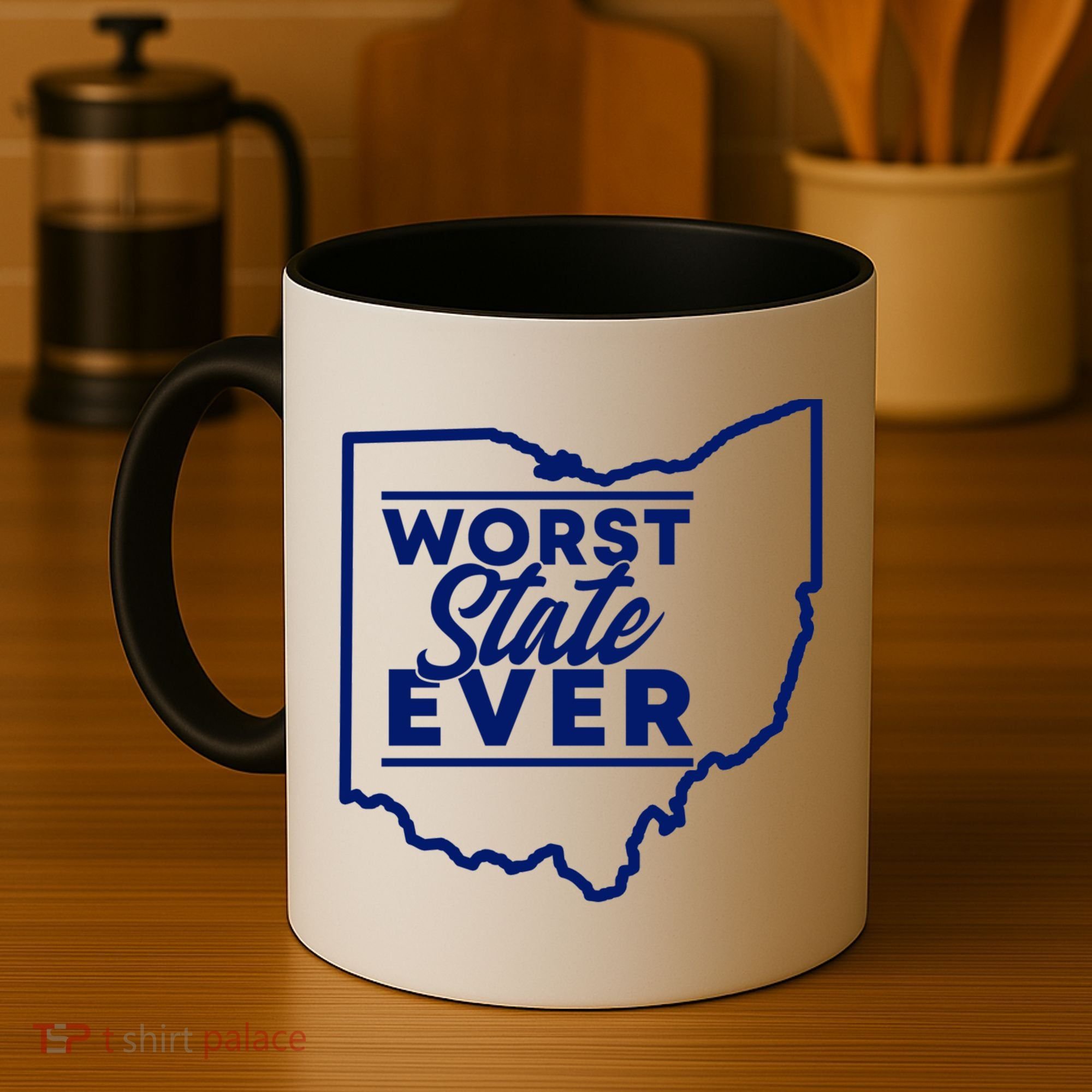 Worst State Ever Ohio Funny Gift Coffee Mug
