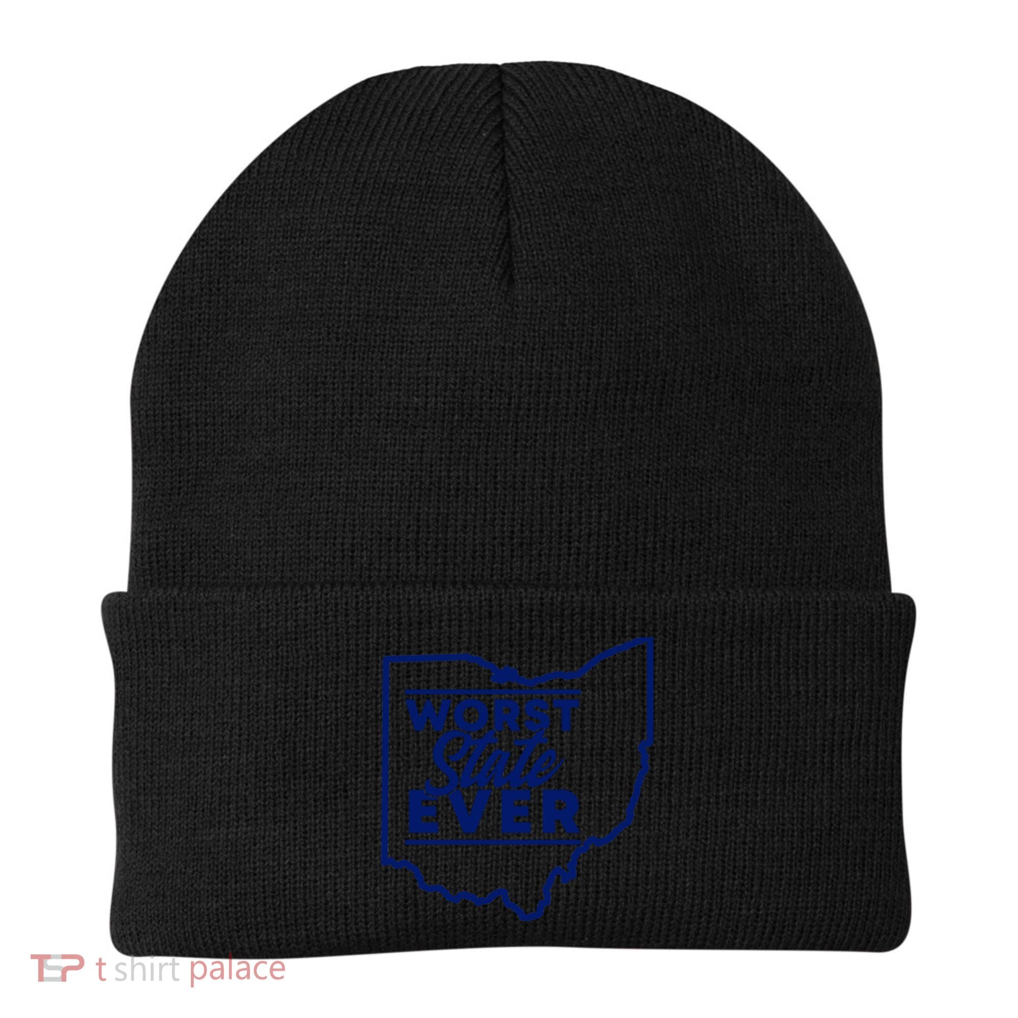 Worst State Ever Ohio Funny Gift Beanie