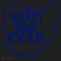 Worst State Ever Ohio Funny Gift Hat thumb 2