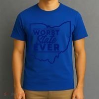 Worst State Ever Ohio Funny Gift T-Shirt thumb 3