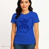 Worst State Ever Ohio Funny Gift Women's T-Shirt thumb 4
