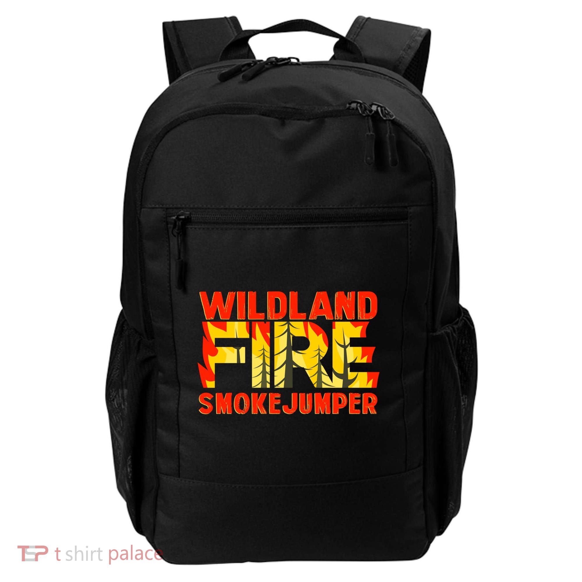 Wildland Smokejumper Fire Rescue Departt Firefighters Meaningful Gift Backpack
