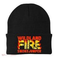 Wildland Smokejumper Fire Rescue Departt Firefighters Meaningful Gift Beanie thumb 0