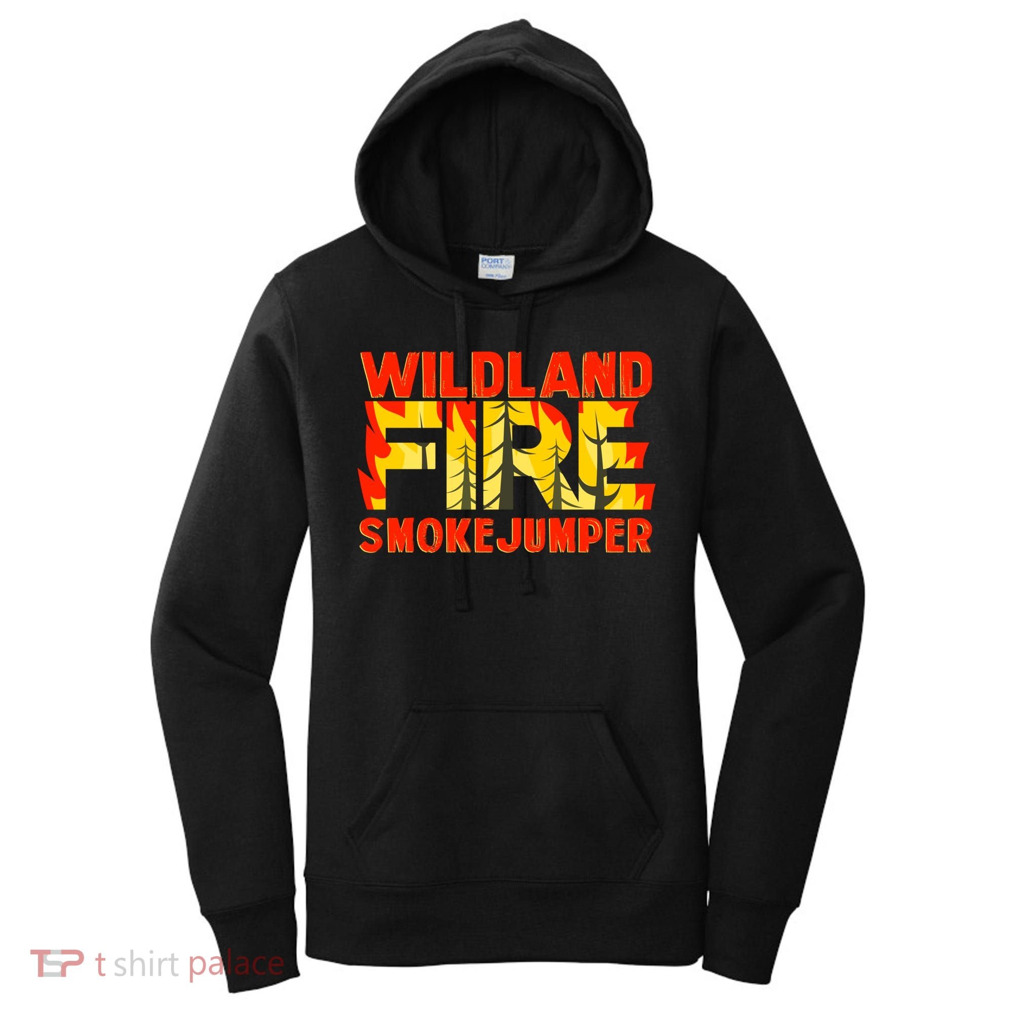Wildland Smokejumper Fire Rescue Departt Firefighters Meaningful Gift Women's Hoodie