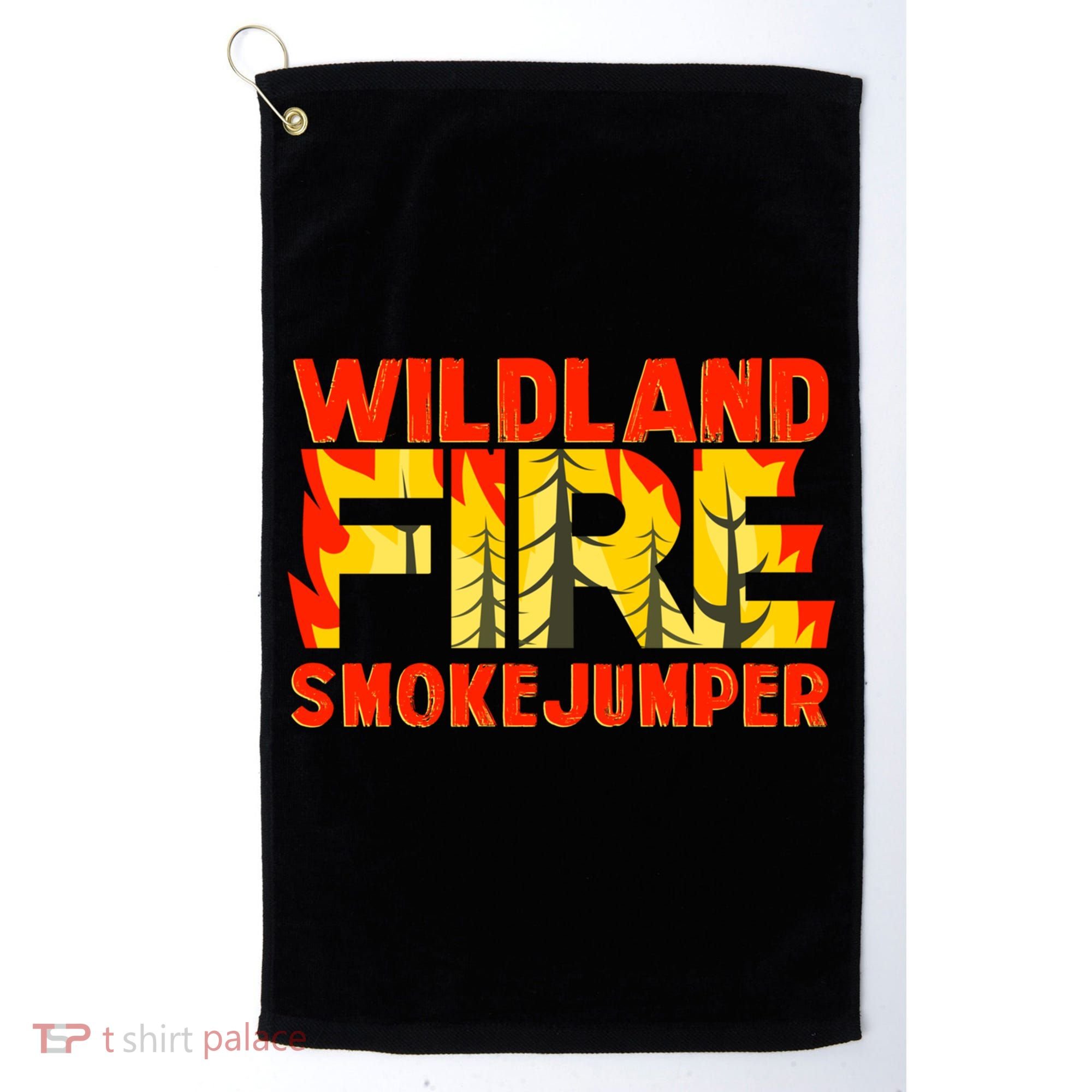Wildland Smokejumper Fire Rescue Departt Firefighters Meaningful Gift Golf Towel