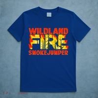 Wildland Smokejumper Fire Rescue Departt Firefighters Meaningful Gift T-Shirt thumb 5