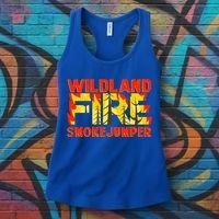 Wildland Smokejumper Fire Rescue Departt Firefighters Meaningful Gift Women's Tank Top thumb 3