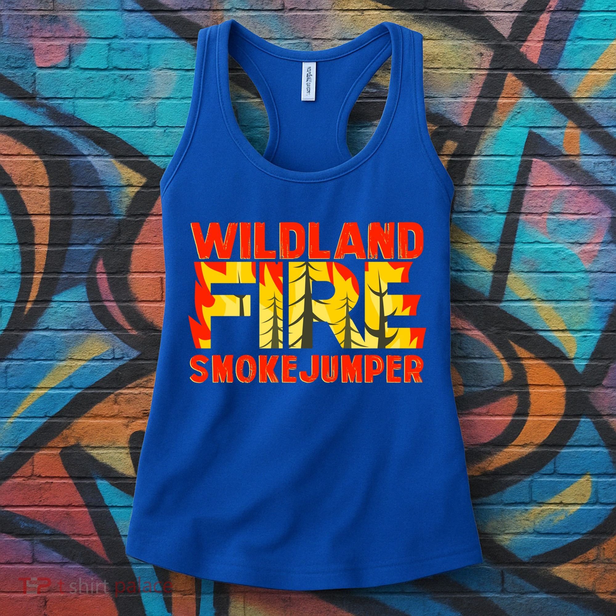 Wildland Smokejumper Fire Rescue Departt Firefighters Meaningful Gift Women's Tank Top