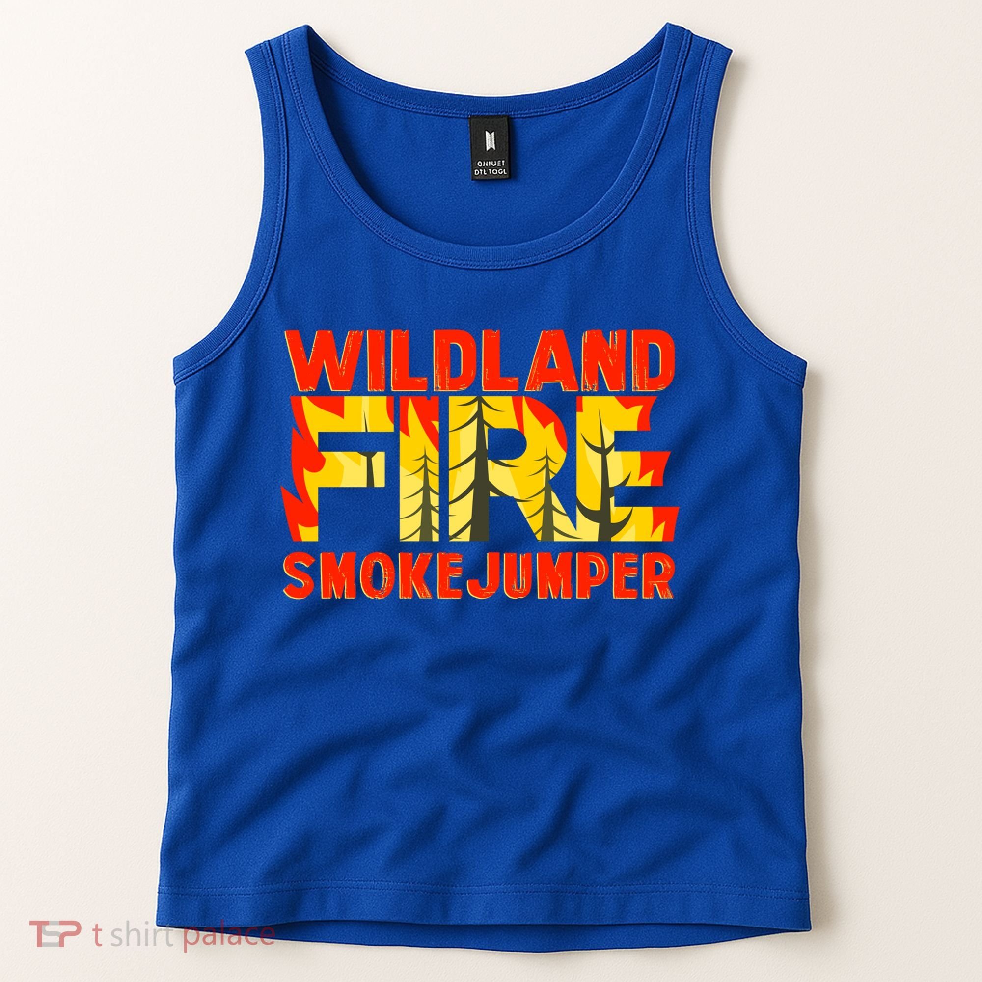 Wildland Smokejumper Fire Rescue Departt Firefighters Meaningful Gift Tank Top
