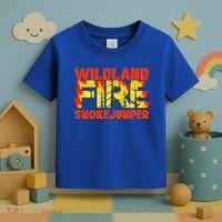 Wildland Smokejumper Fire Rescue Departt Firefighters Meaningful Gift Toddler T-Shirt thumb 3