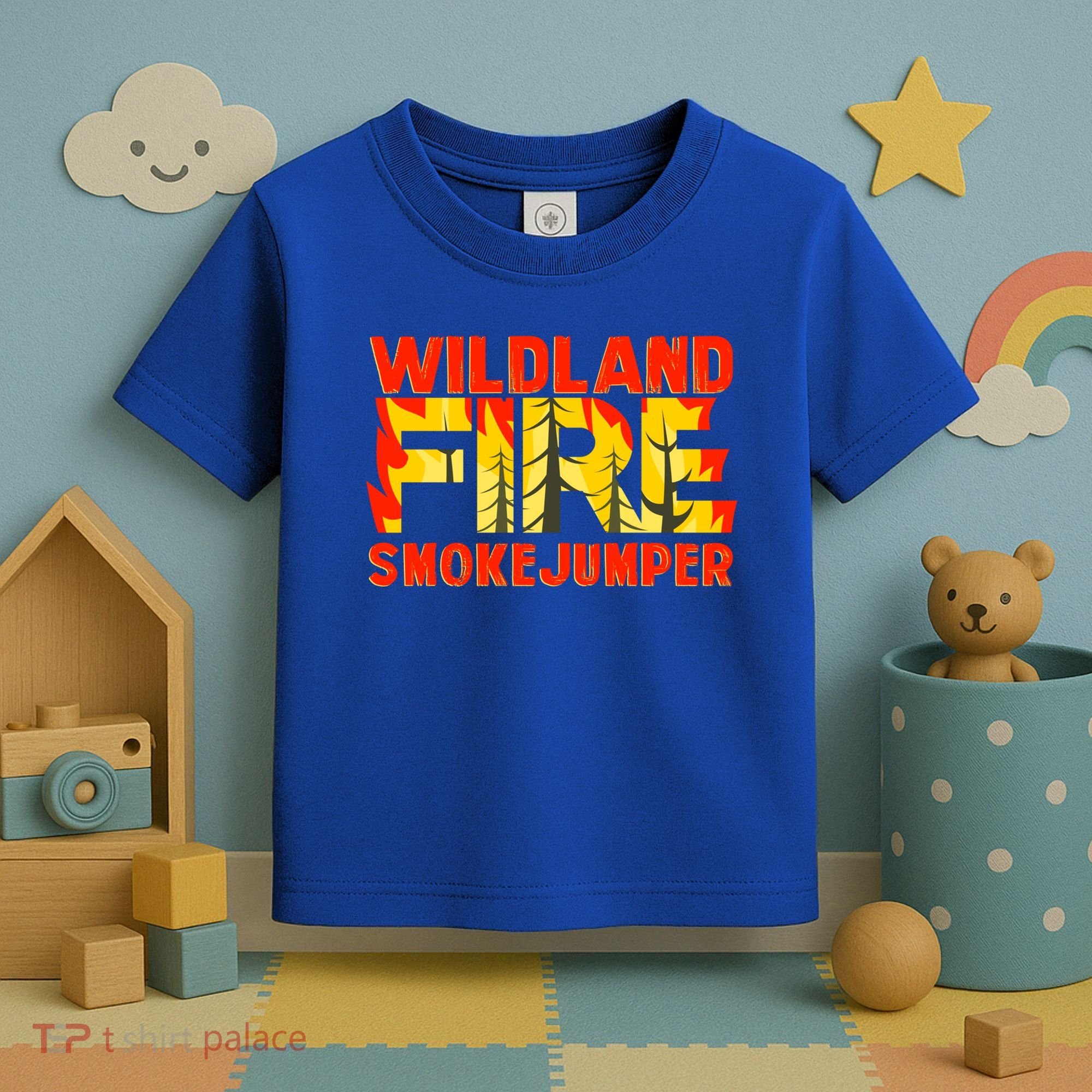 Wildland Smokejumper Fire Rescue Departt Firefighters Meaningful Gift Toddler T-Shirt