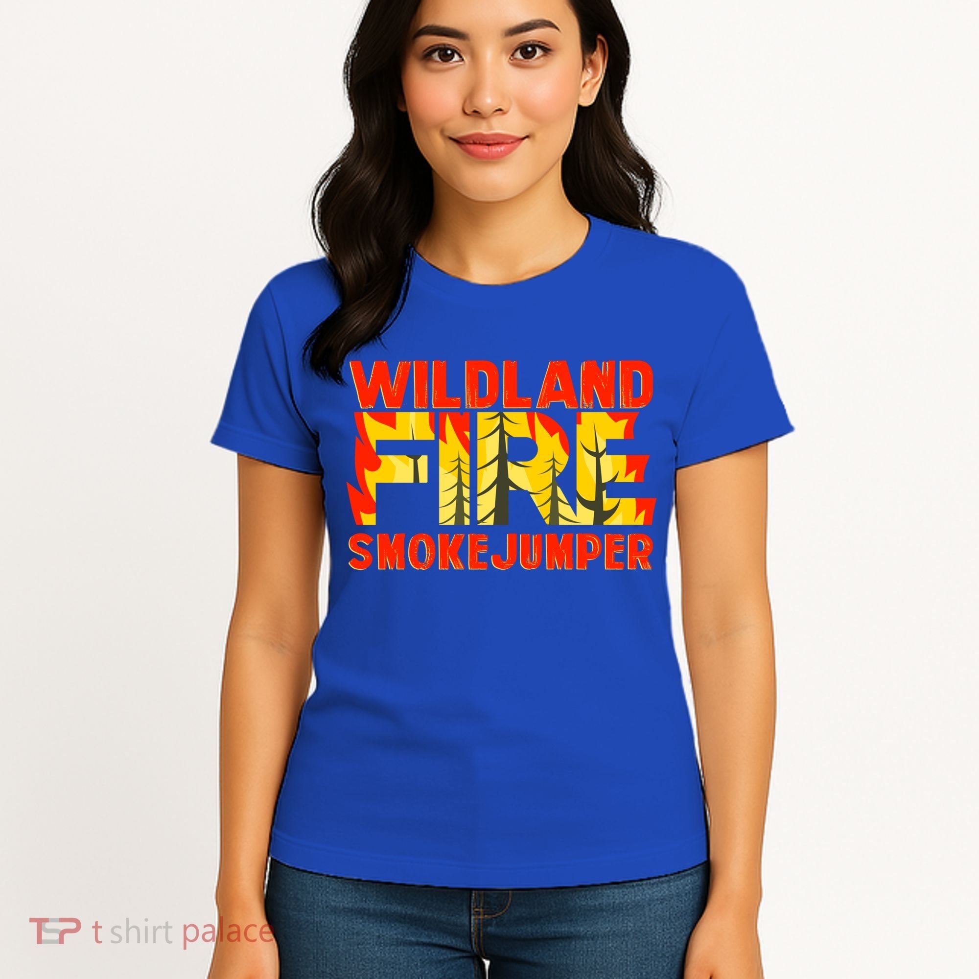 Wildland Smokejumper Fire Rescue Departt Firefighters Meaningful Gift Women's T-Shirt