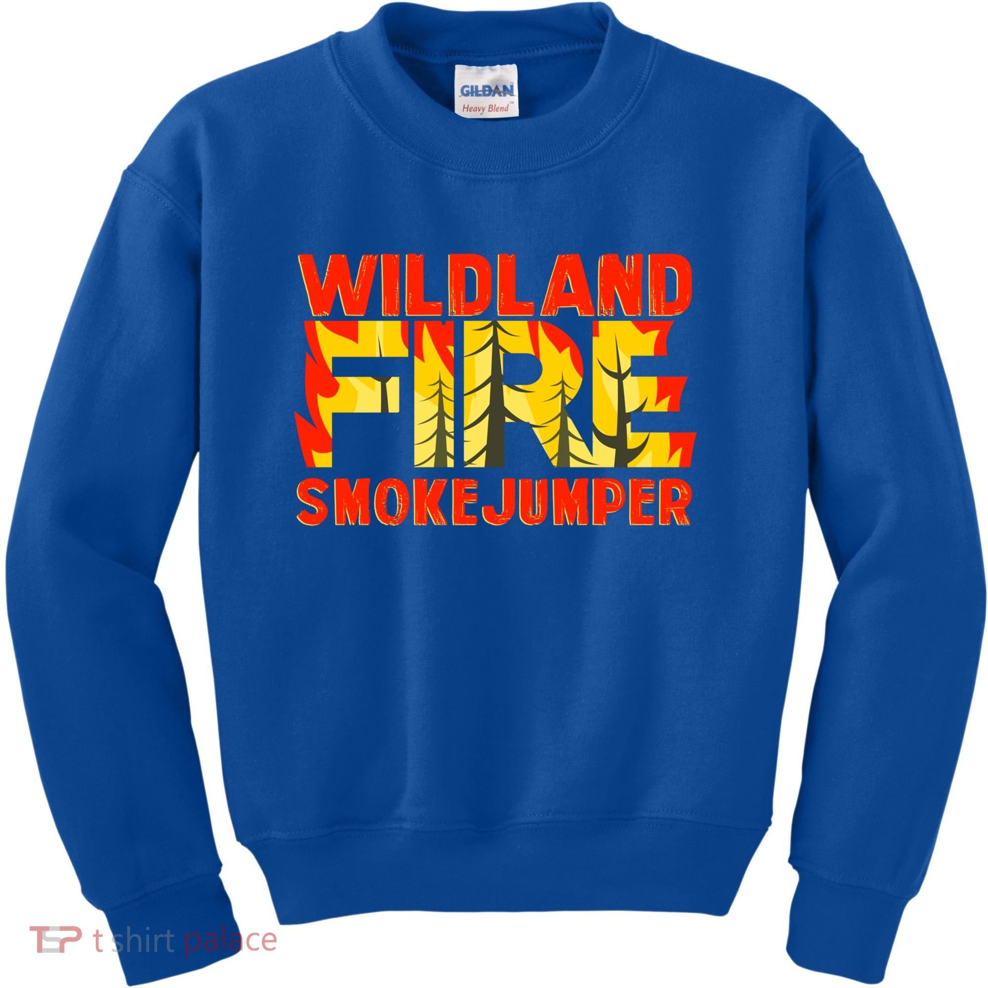 Wildland Smokejumper Fire Rescue Departt Firefighters Meaningful Gift Kids Sweatshirt
