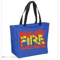Wildland Smokejumper Fire Rescue Departt Firefighters Meaningful Gift Tote Bag thumb 2