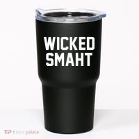 Wicked Smaht Funny Tumbler thumb 0