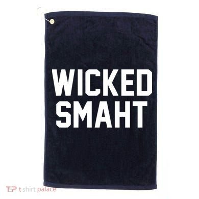 Wicked Smaht Funny Golf Towel