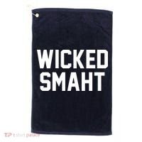 Wicked Smaht Funny Golf Towel thumb 0