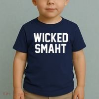 Wicked Smaht Funny Toddler T-Shirt thumb 2