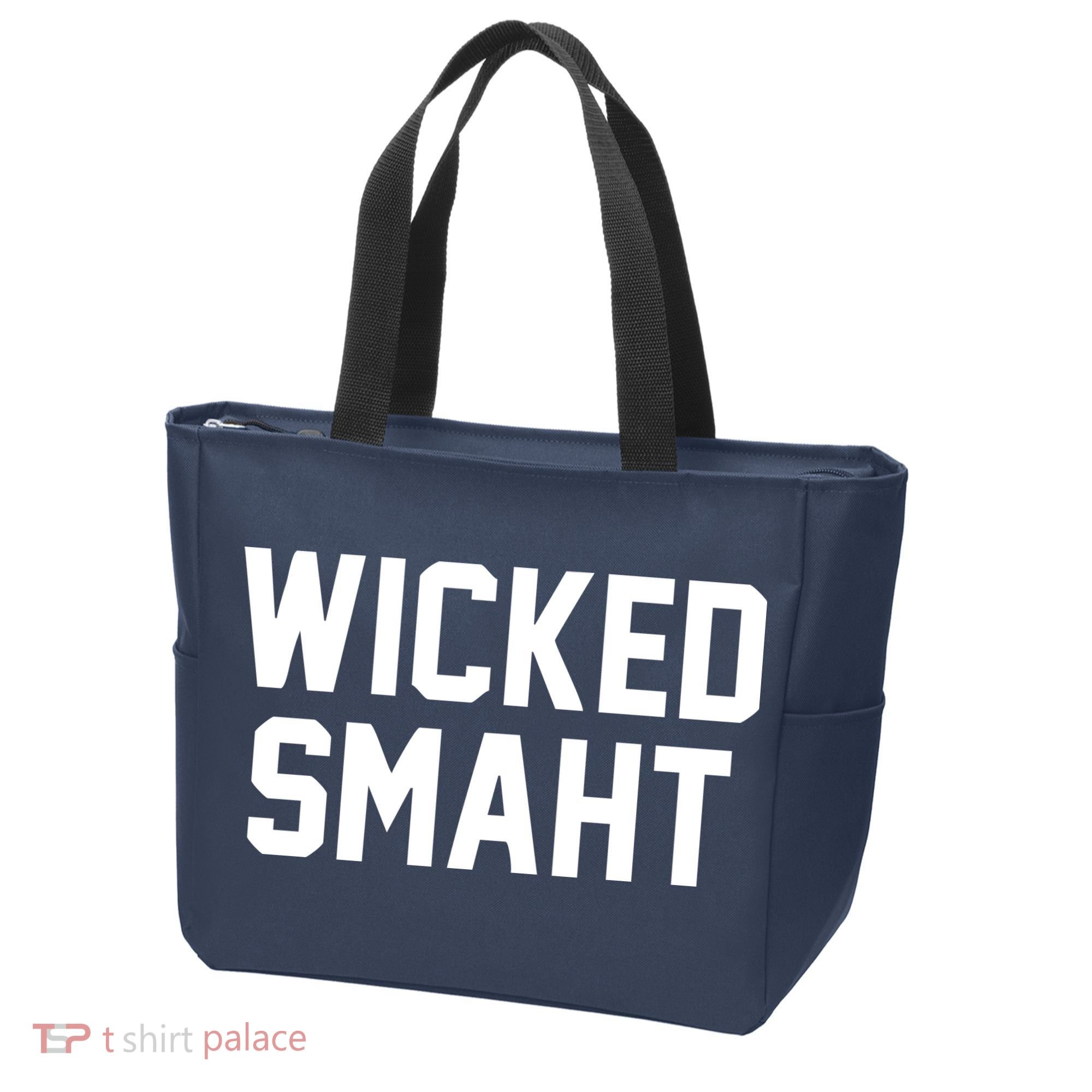 Wicked Smaht Funny Tote Bag