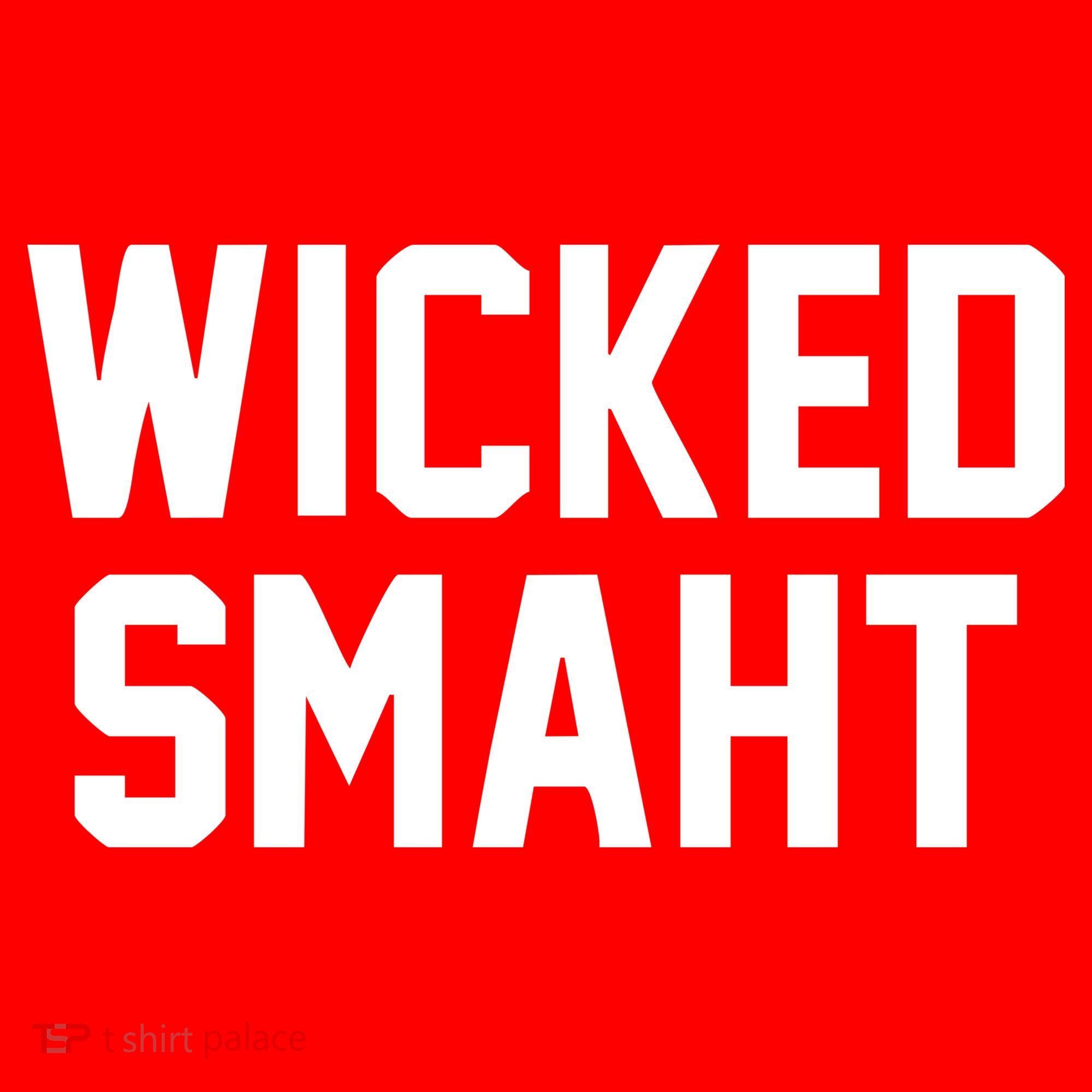 Wicked Smaht Funny Santa Hat